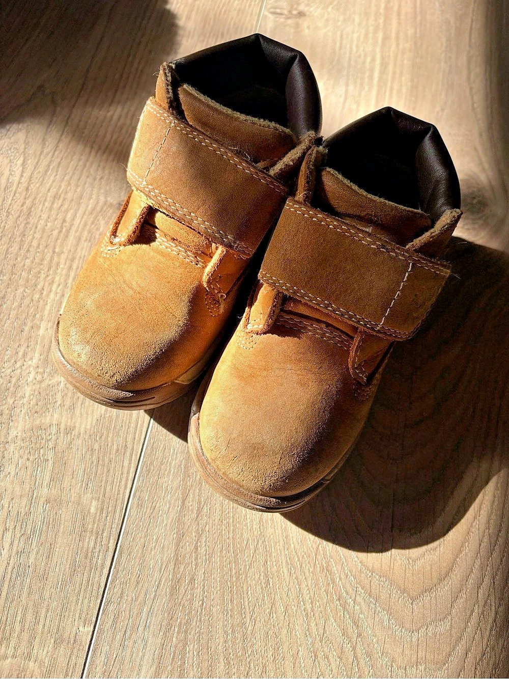 Timberland Toddler Toddle Tracks Hook-and-Loop Boot Boys US 6.5 Brown Boots